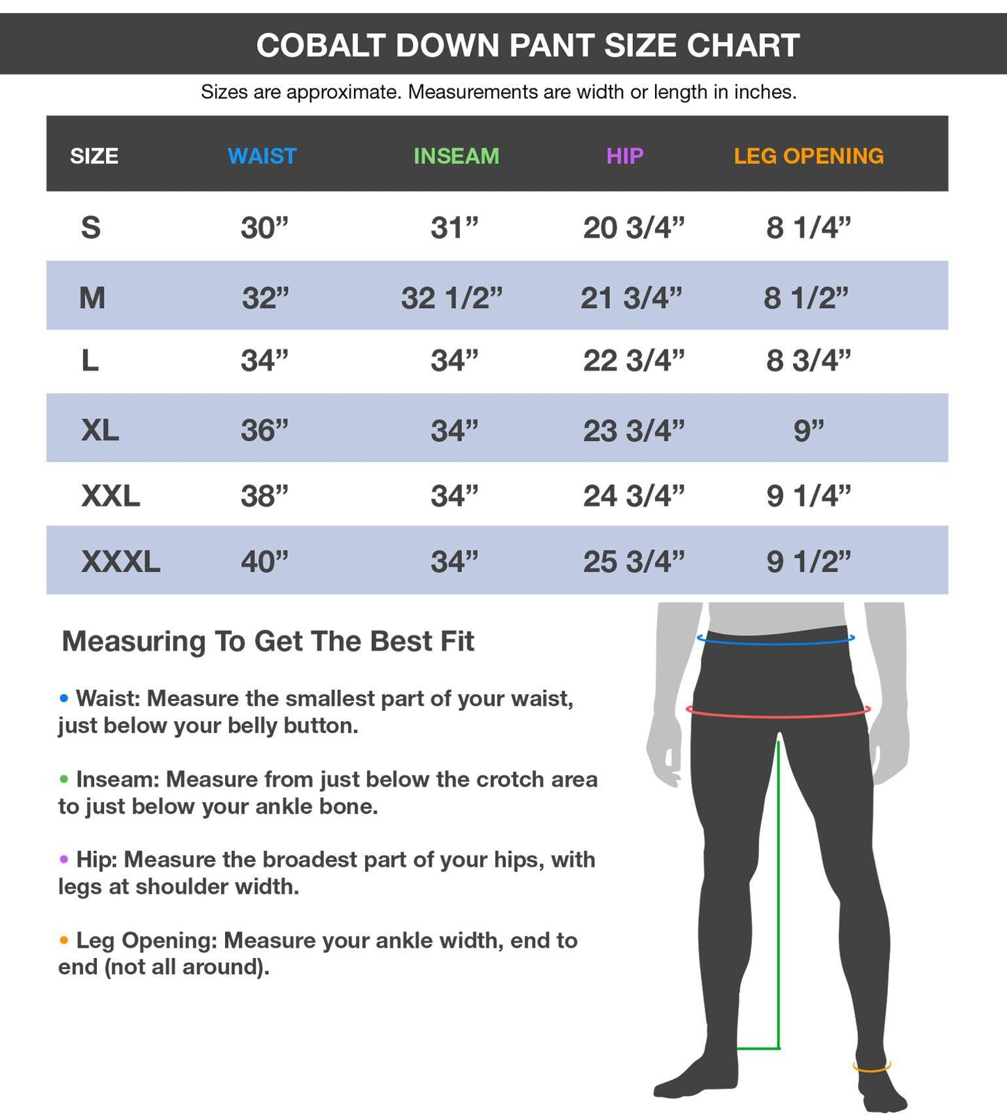 Vycah Cobalt Down Pant - Fall Vycah Pants The Snag Bin