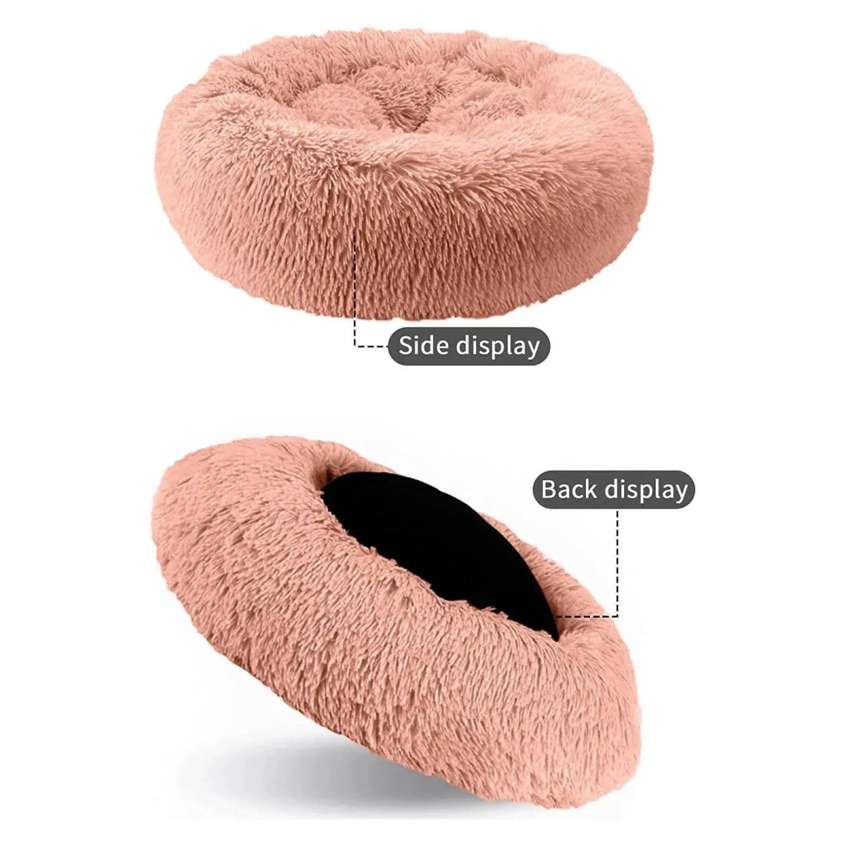 Cozy Donut Dog & Cat Bed - The Snag Bin