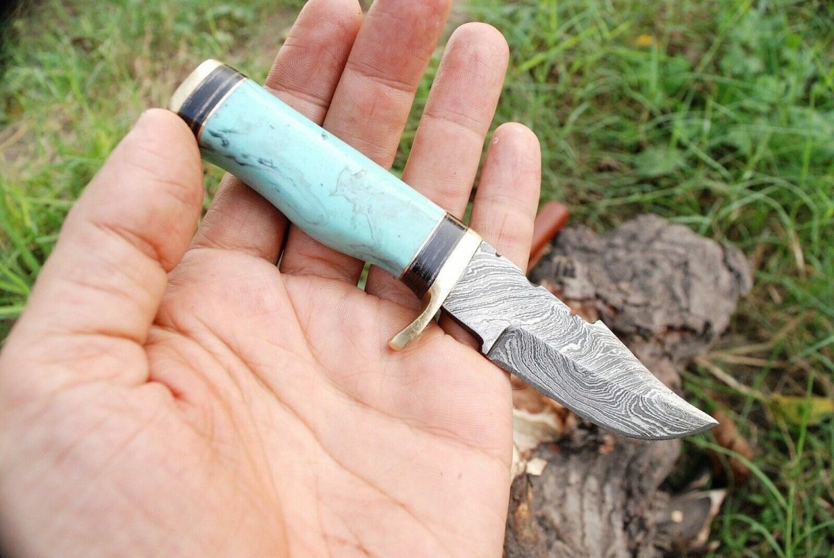 Custom Handmade Best Survival Knife - Damascus Steel - The Snag Bin