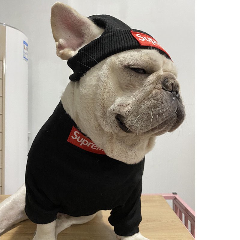 Dog Clothes Fighting Coat Hat Set - The Snag Bin
