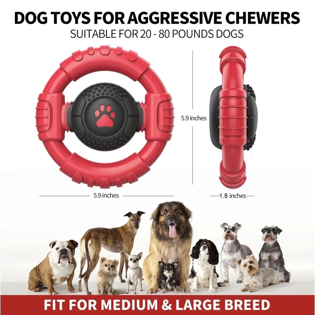 Extreme Tough Dog Chew Toys for Aggressive Chewers - The Snag Bin