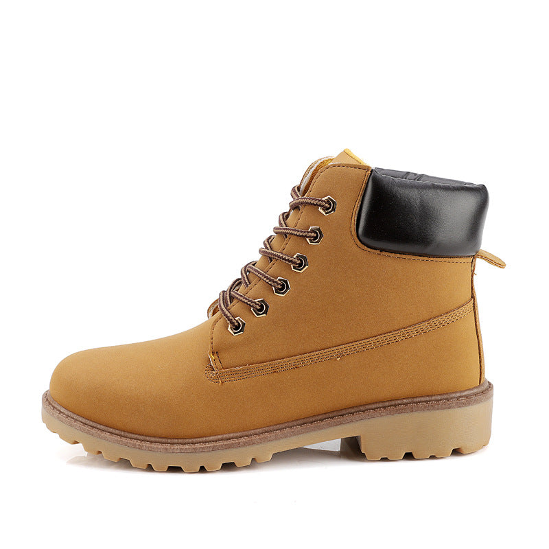 Fashionable high top Martin boots for men casual Baotou workwear shoes autumn and winter men's boots V.I.P Digital Presence The Snag Bin