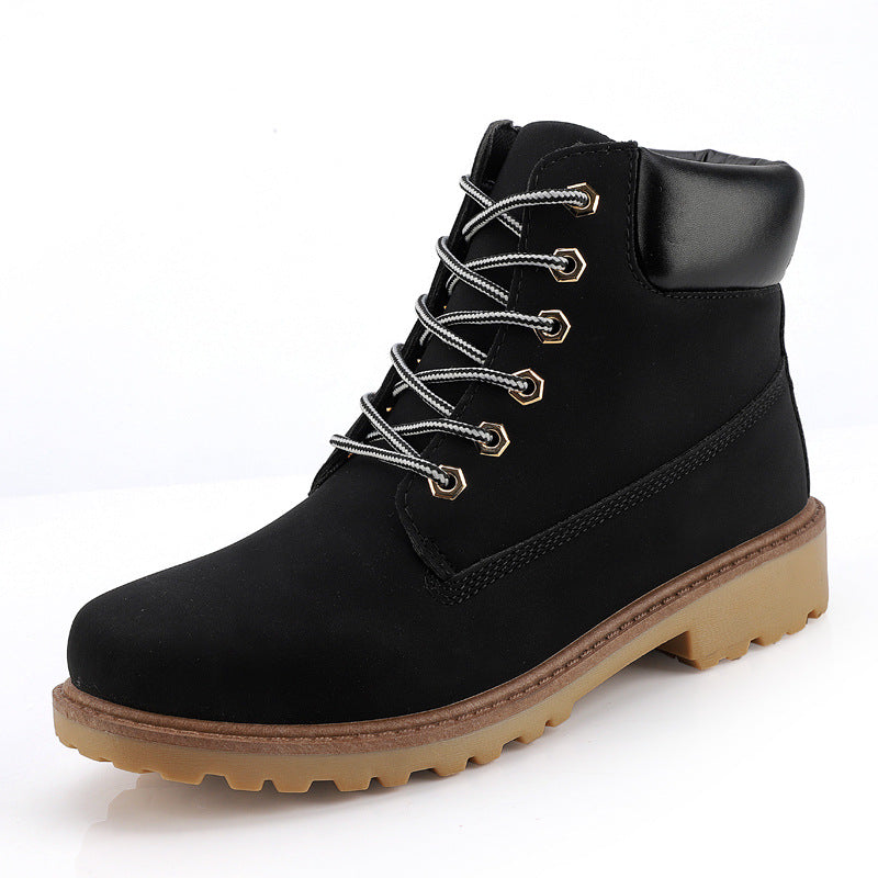 Fashionable high top Martin boots for men casual Baotou workwear shoes autumn and winter men's boots V.I.P Digital Presence 54.24 The Snag Bin