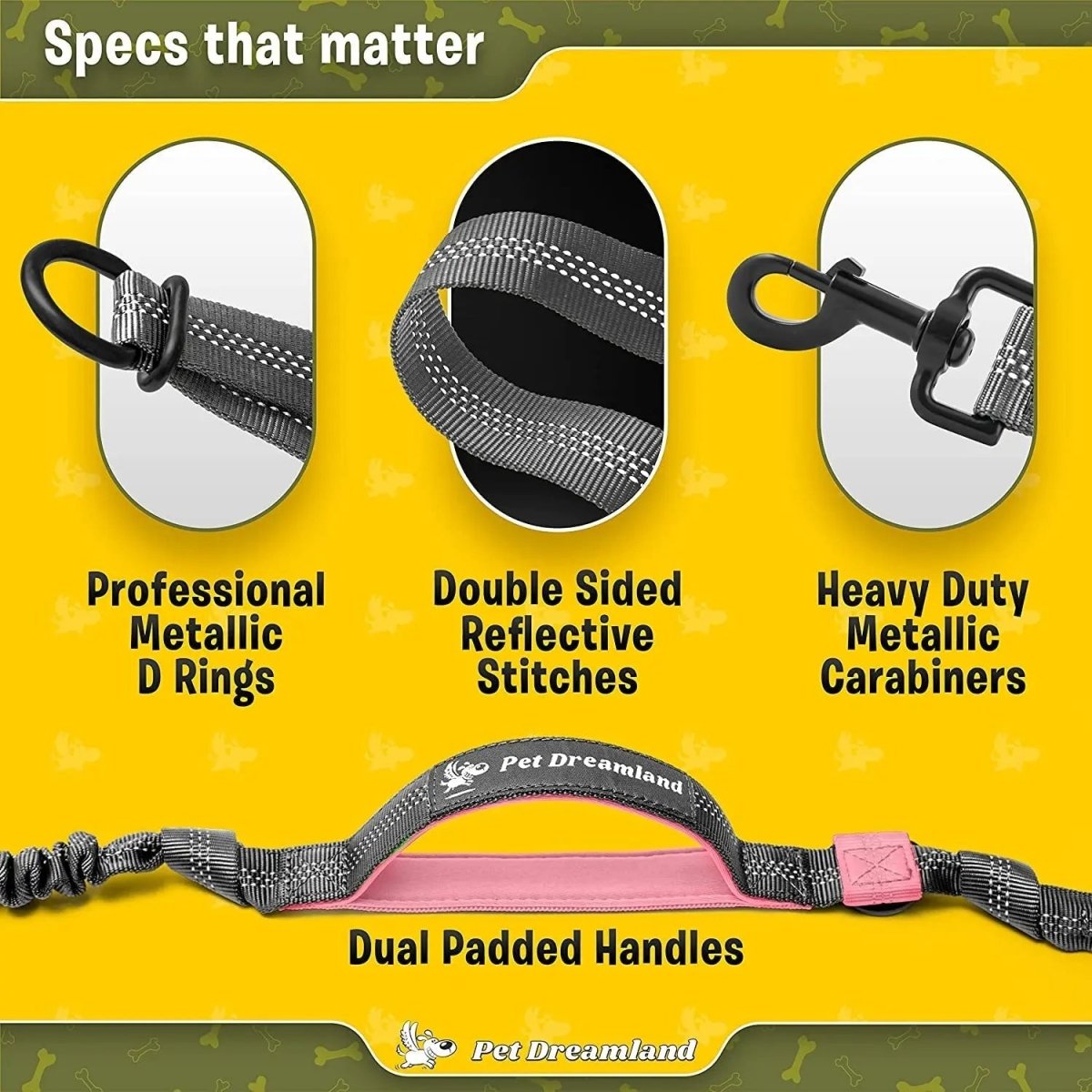 Hands - Free Dog Leash for Large Dogs - The Snag Bin