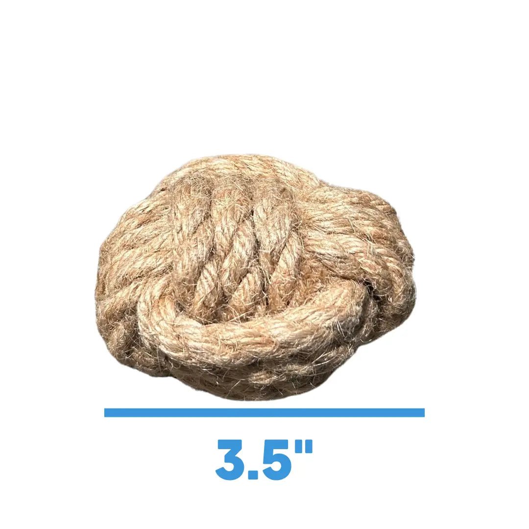 hemp rope dog tug toy - The Snag Bin
