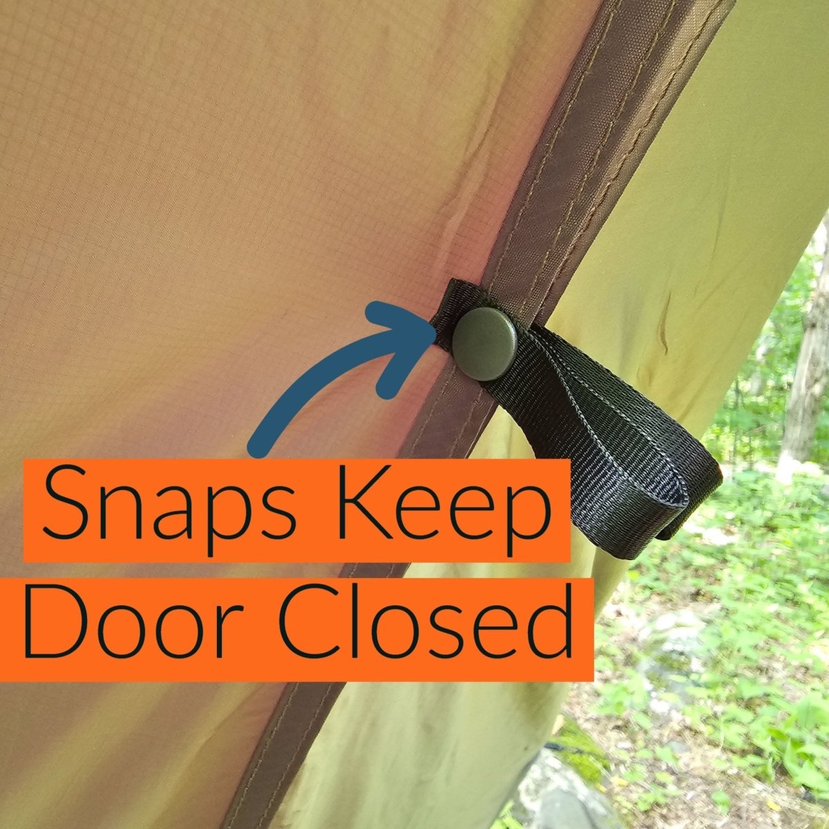 Hideaway Tarp – 12' Hammock Rain Tarp - The Snag Bin