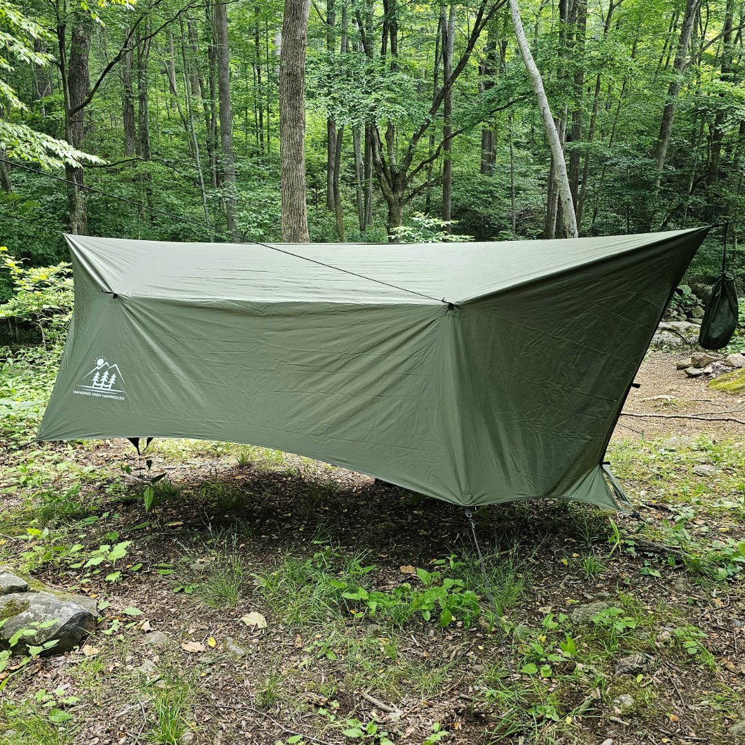 Hideaway Tarp – 12' Hammock Rain Tarp - The Snag Bin