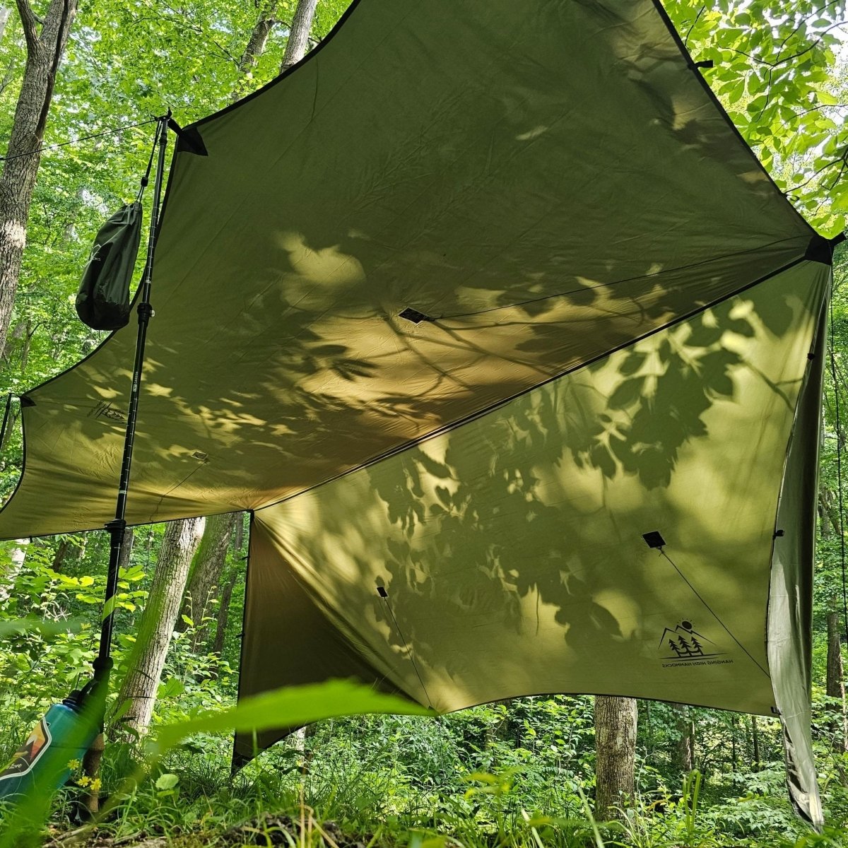 Hideaway Tarp – 12' Hammock Rain Tarp - The Snag Bin