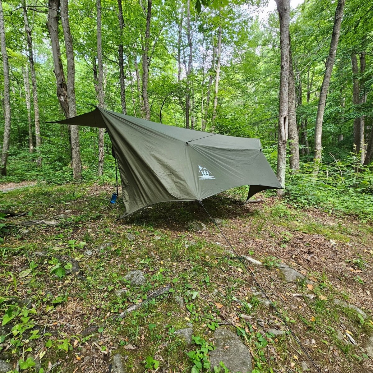 Hideaway Tarp – 12' Hammock Rain Tarp - The Snag Bin