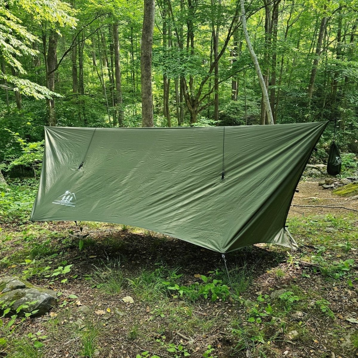 Hideaway Tarp – 12' Hammock Rain Tarp - The Snag Bin