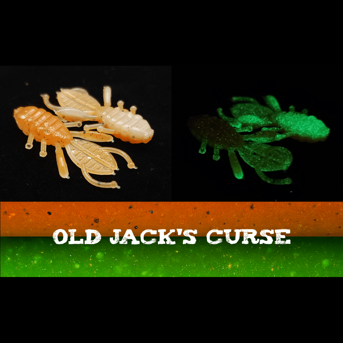 Jar of 1.3" Micro Creature Bait "The Anaconda Beaver" - The Snag Bin