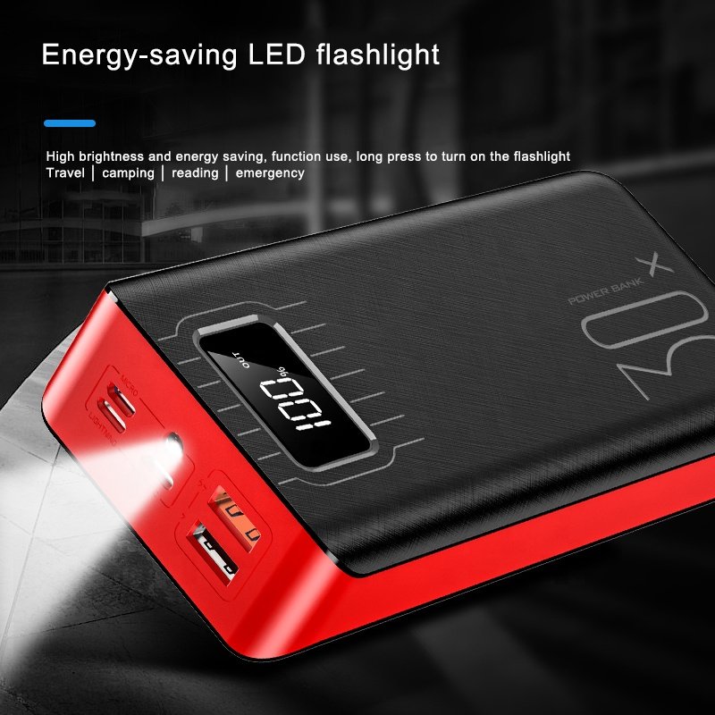 20000mAh External Battery Power Bank Dual USB With LED Flashlight medium_1b829a64-9267-4d38-b9a9-533ccc17564f