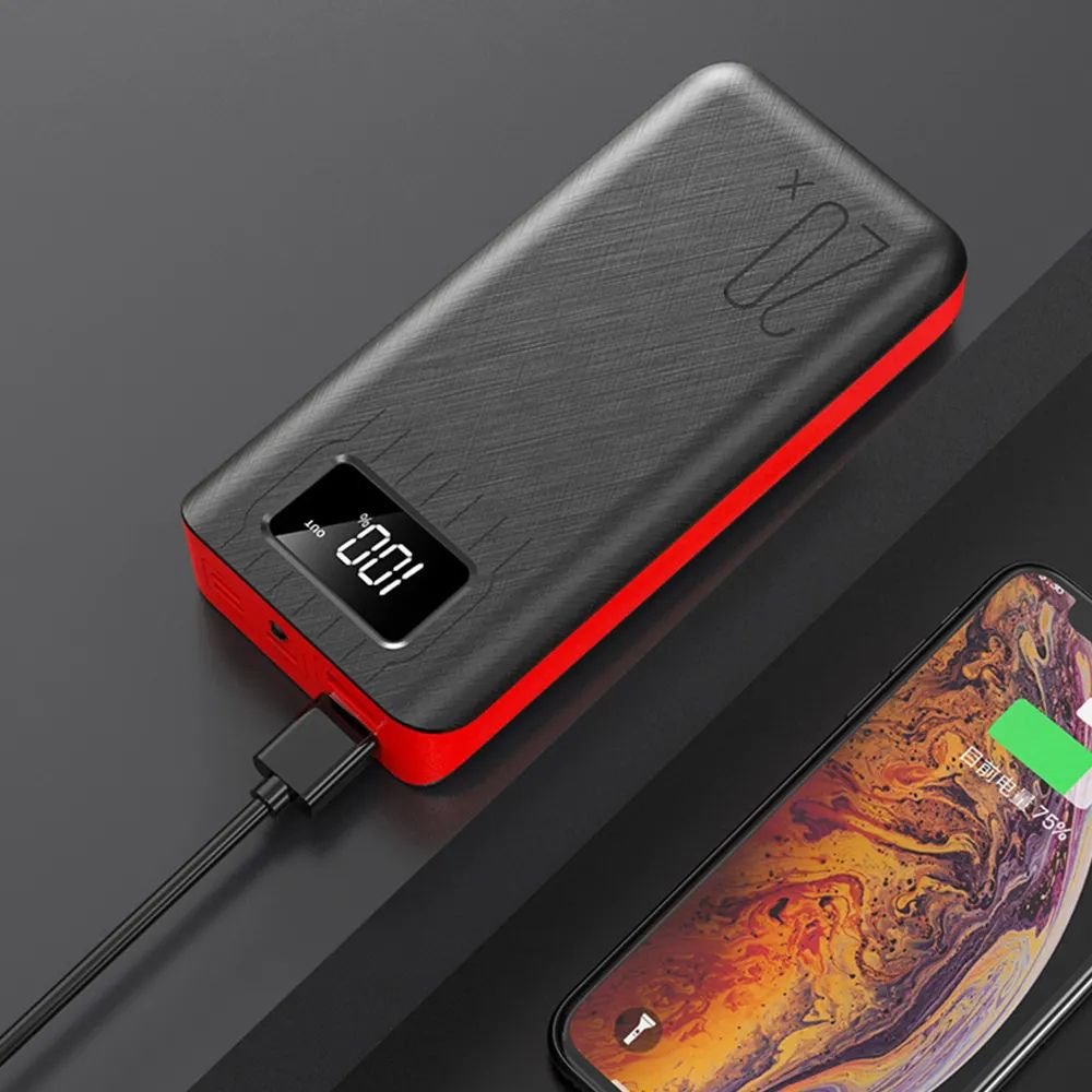20000mAh External Battery Power Bank Dual USB With LED Flashlight medium_442f8c79-d014-4da1-8654-e846c669476c