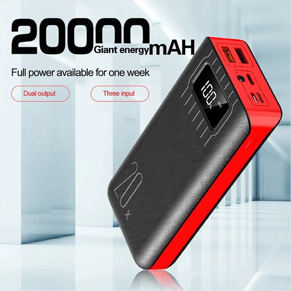 20000mAh External Battery Power Bank Dual USB With LED Flashlight medium_a357e683-f248-44a5-bd12-8574af4fa74d