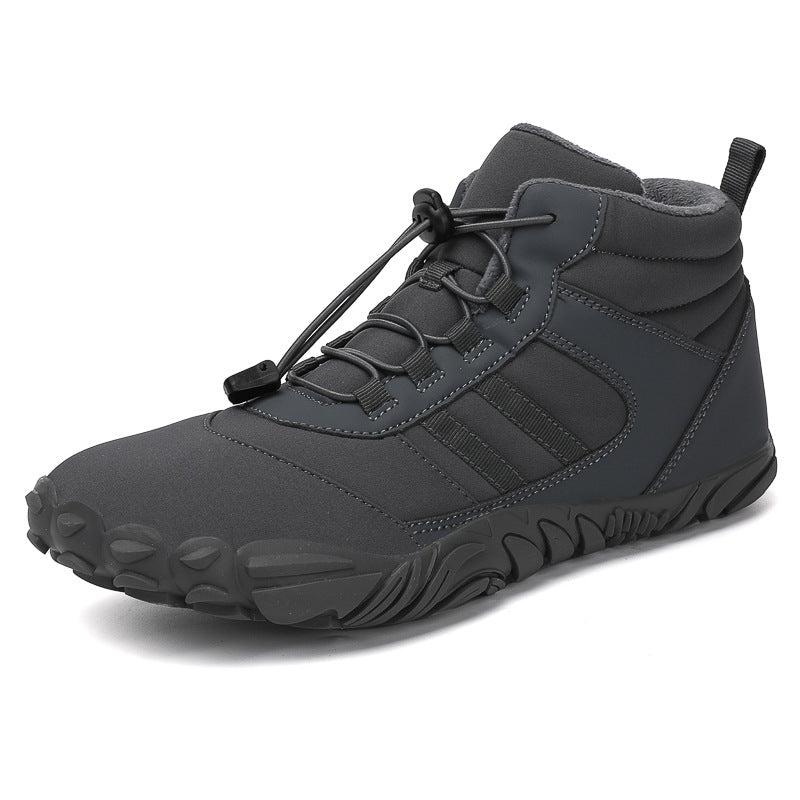 Men's and women's couple's outdoor cotton shoes, non-slip and wear-resistant hiking shoes, warm high-top plus wool boots, cold-resistant hiking shoes V.I.P Digital Presence 43.82 The Snag Bin