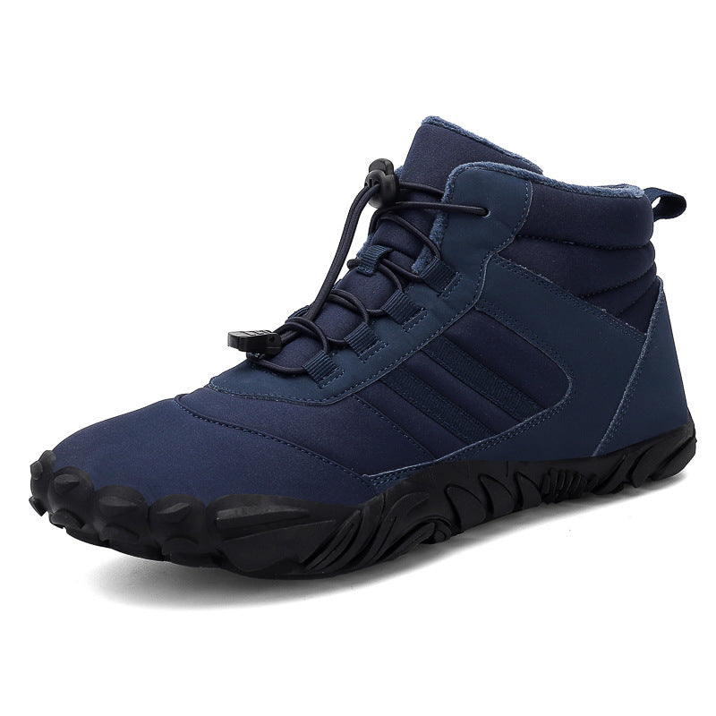 Men's and women's couple's outdoor cotton shoes, non-slip and wear-resistant hiking shoes, warm high-top plus wool boots, cold-resistant hiking shoes V.I.P Digital Presence 43.82 The Snag Bin