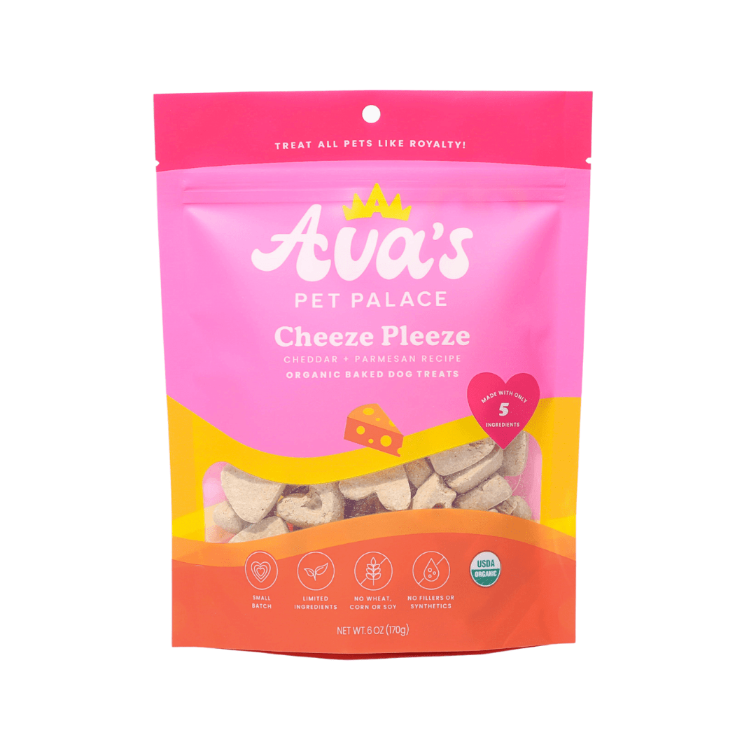 Organic Baked Dog Treats - Cheeze Pleeze - The Snag Bin