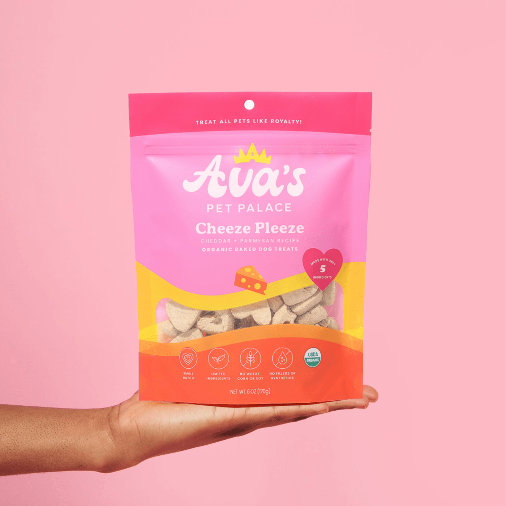 Organic Baked Dog Treats - Cheeze Pleeze - The Snag Bin