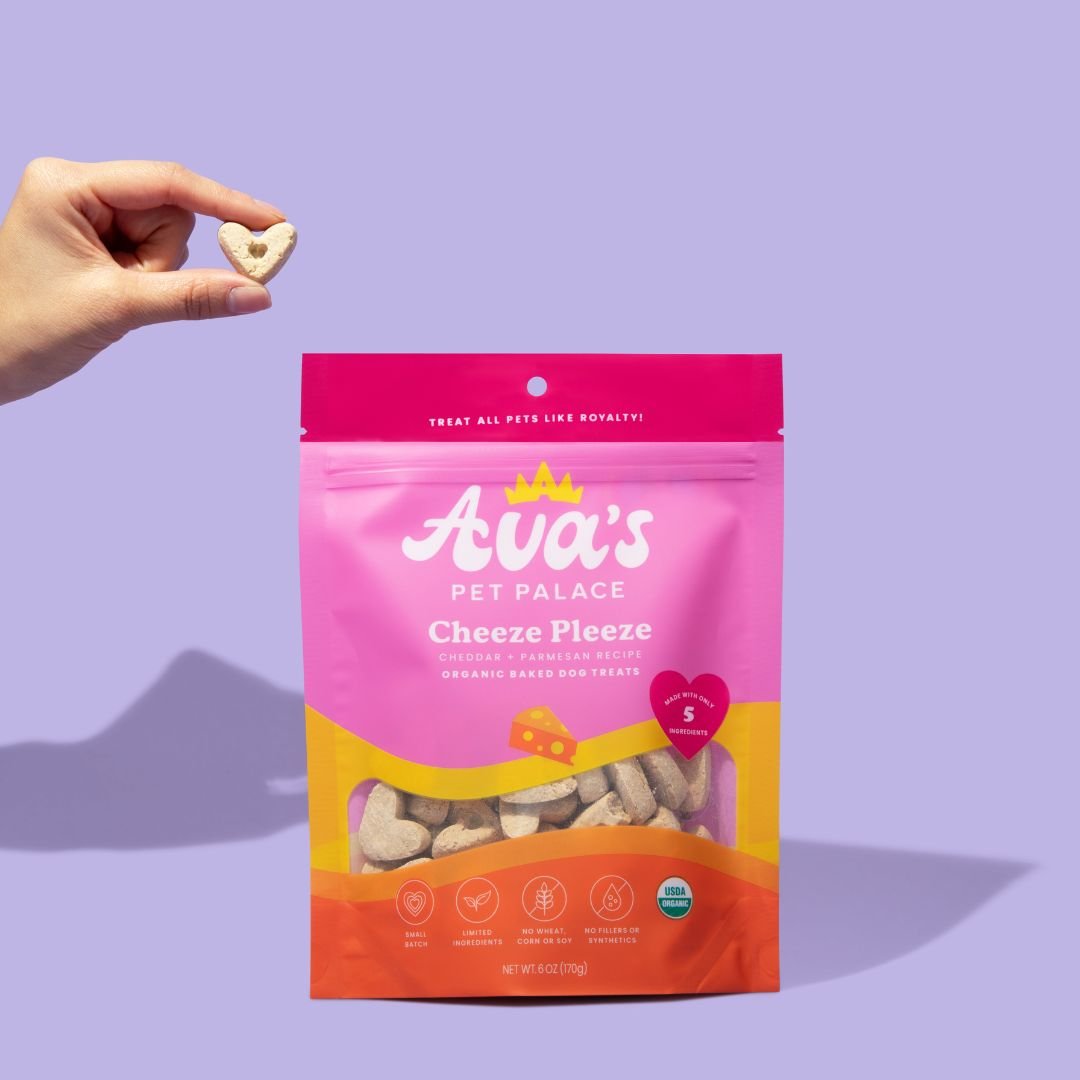 Organic Baked Dog Treats - Cheeze Pleeze - The Snag Bin
