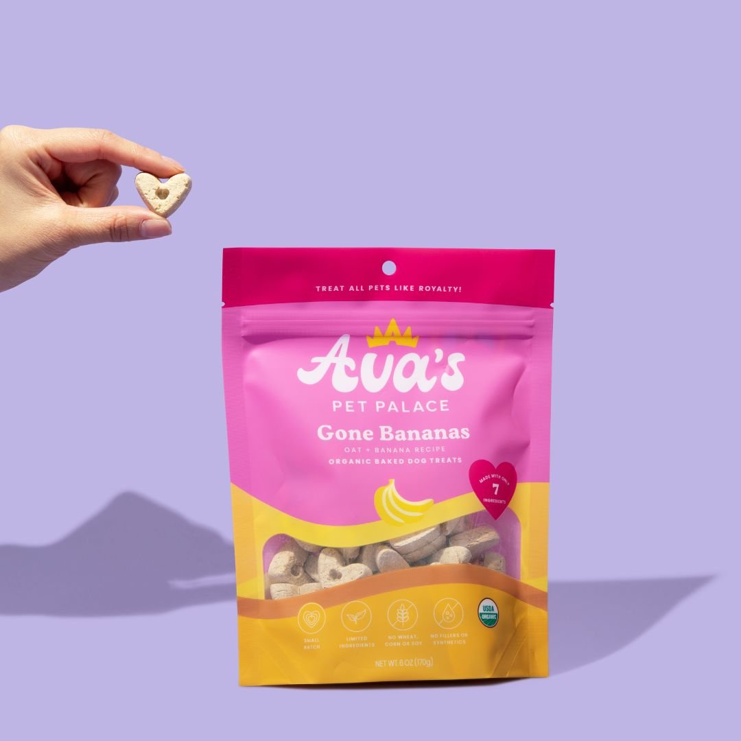 Organic Baked Dog Treats - Gone Bananas - The Snag Bin