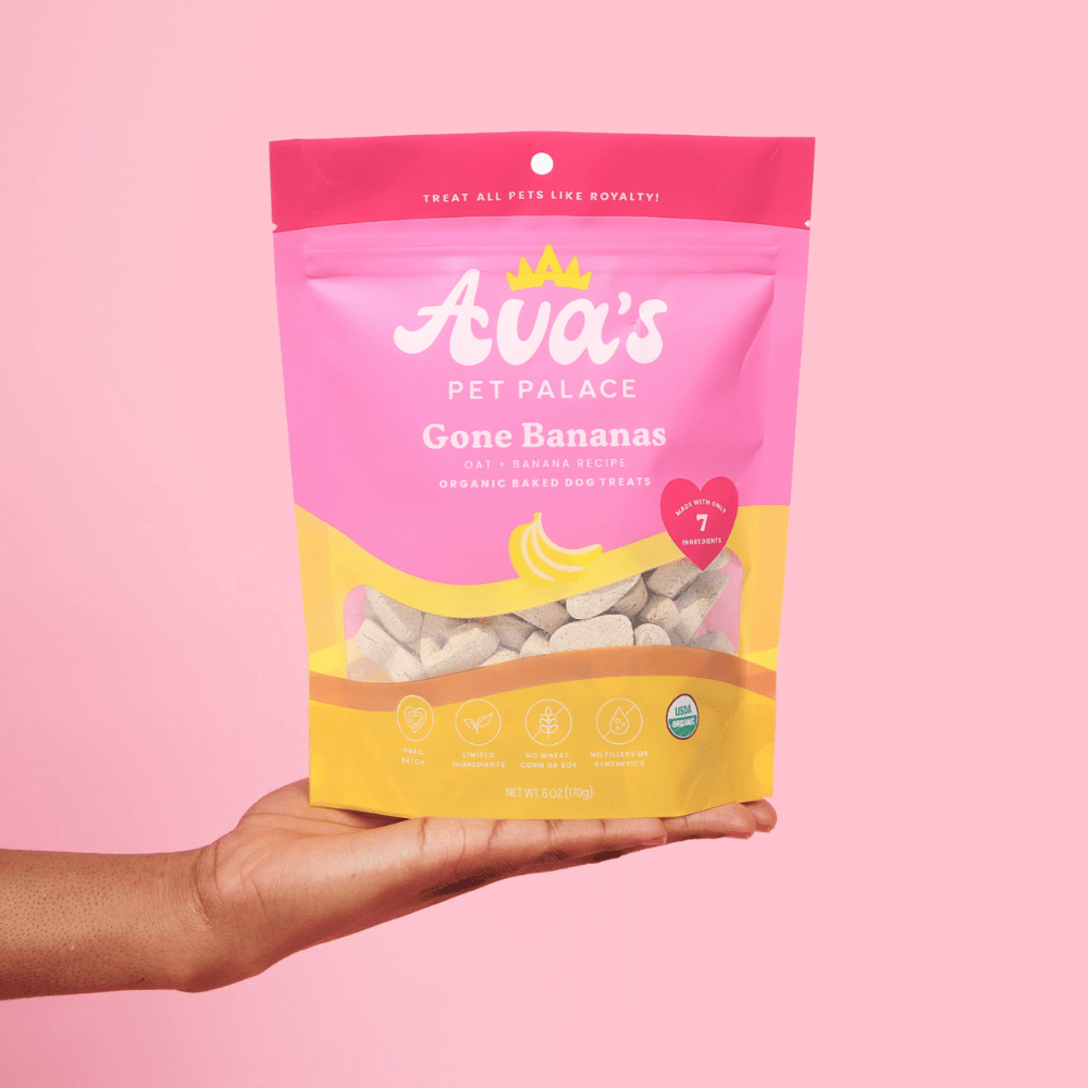 Organic Baked Dog Treats - Gone Bananas - The Snag Bin