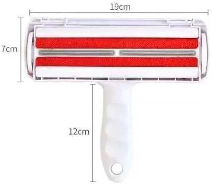 Pet Hair Remover Roller - RED - The Snag Bin