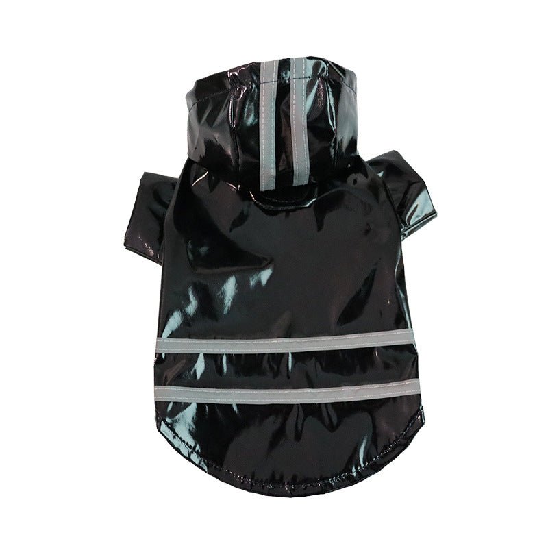 Pet Raincoat with Reflective Strips - The Snag Bin