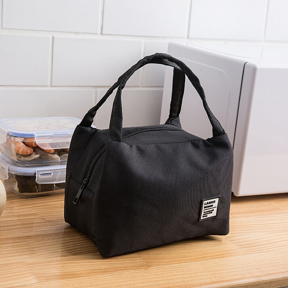 Portable Lunch Bag Thermal Insulated Lunch Box Tote Cooler Bag Bento Pouch Lunch Container School Food Storage Bags V.I.P Digital Presence The Snag Bin