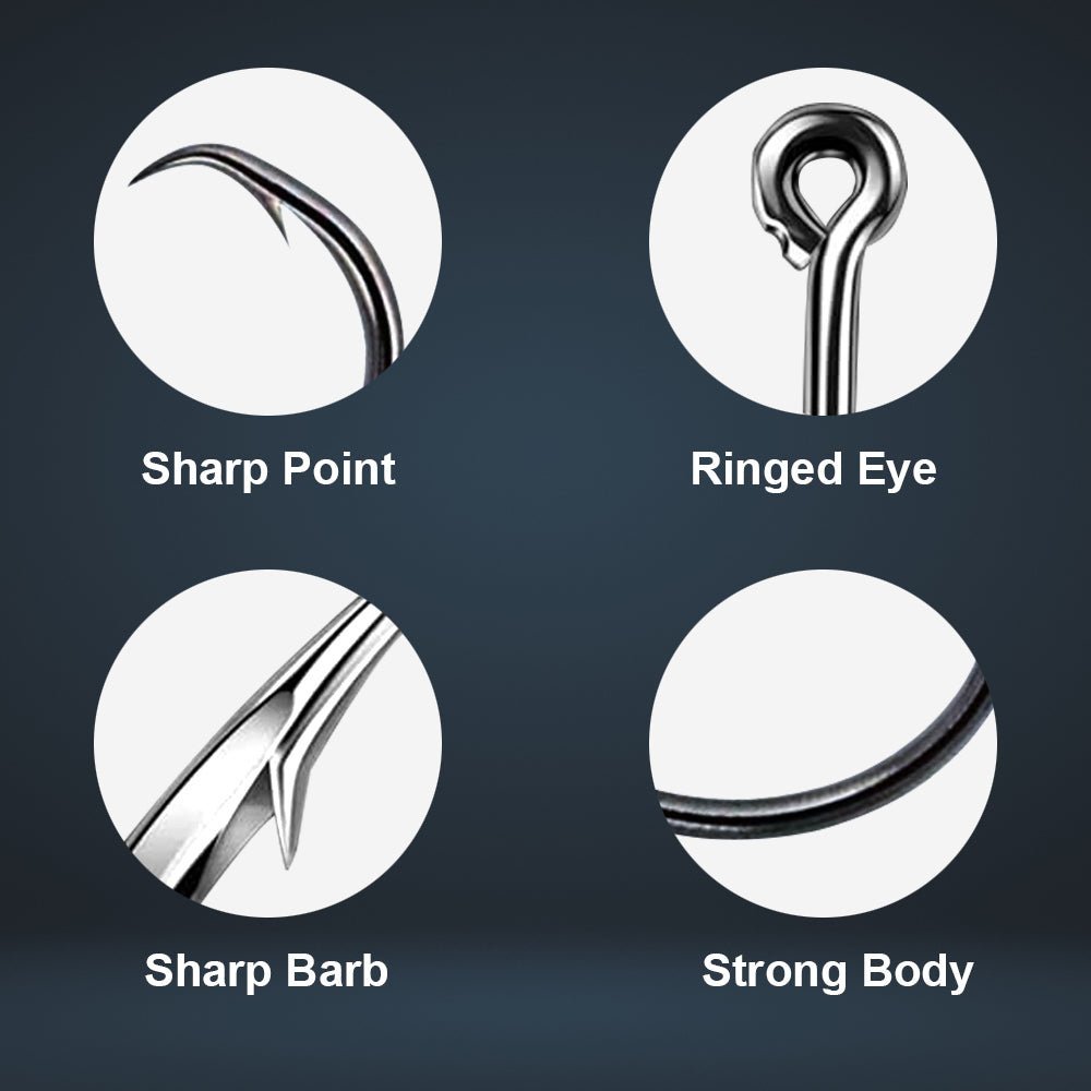 Premium Circle Hooks - 25 Pack - The Snag Bin
