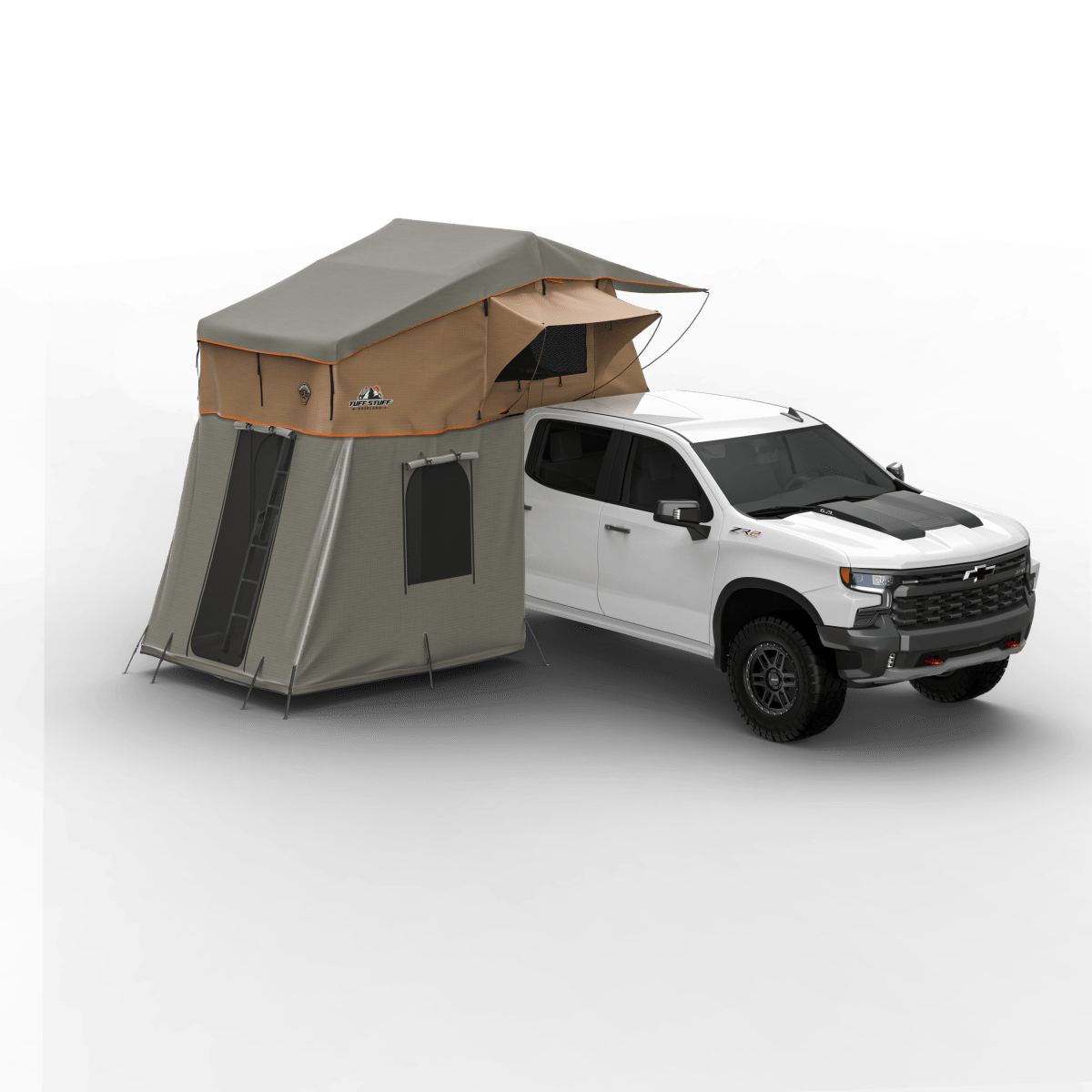 Ranger 65 Softshell Rooftop Tent β 3 Person β Tan β Heavy - Duty Overland Gear - The Snag Bin