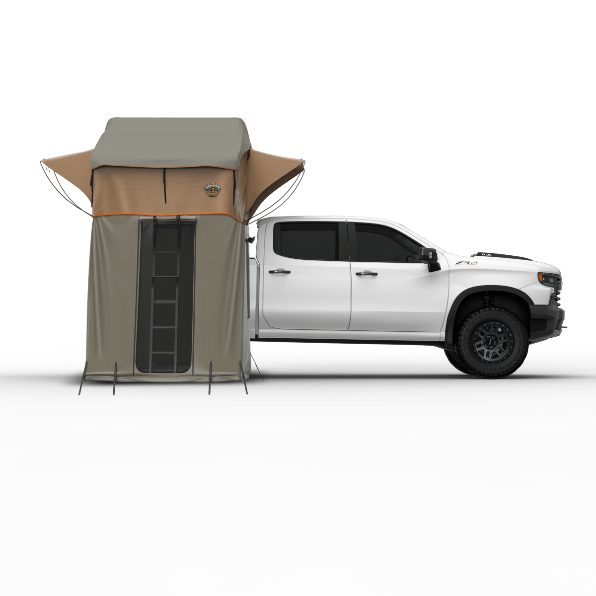 Ranger 65 Softshell Rooftop Tent β 3 Person β Tan β Heavy - Duty Overland Gear - The Snag Bin