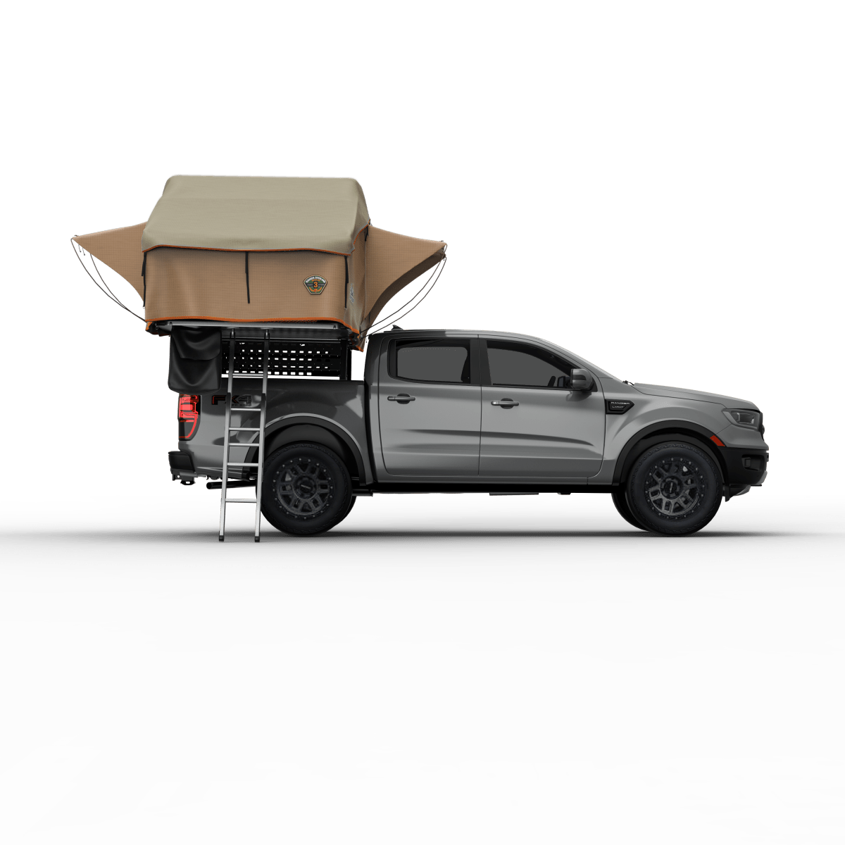 Ranger 65 Softshell Rooftop Tent β 3 Person β Tan β Heavy - Duty Overland Gear - The Snag Bin