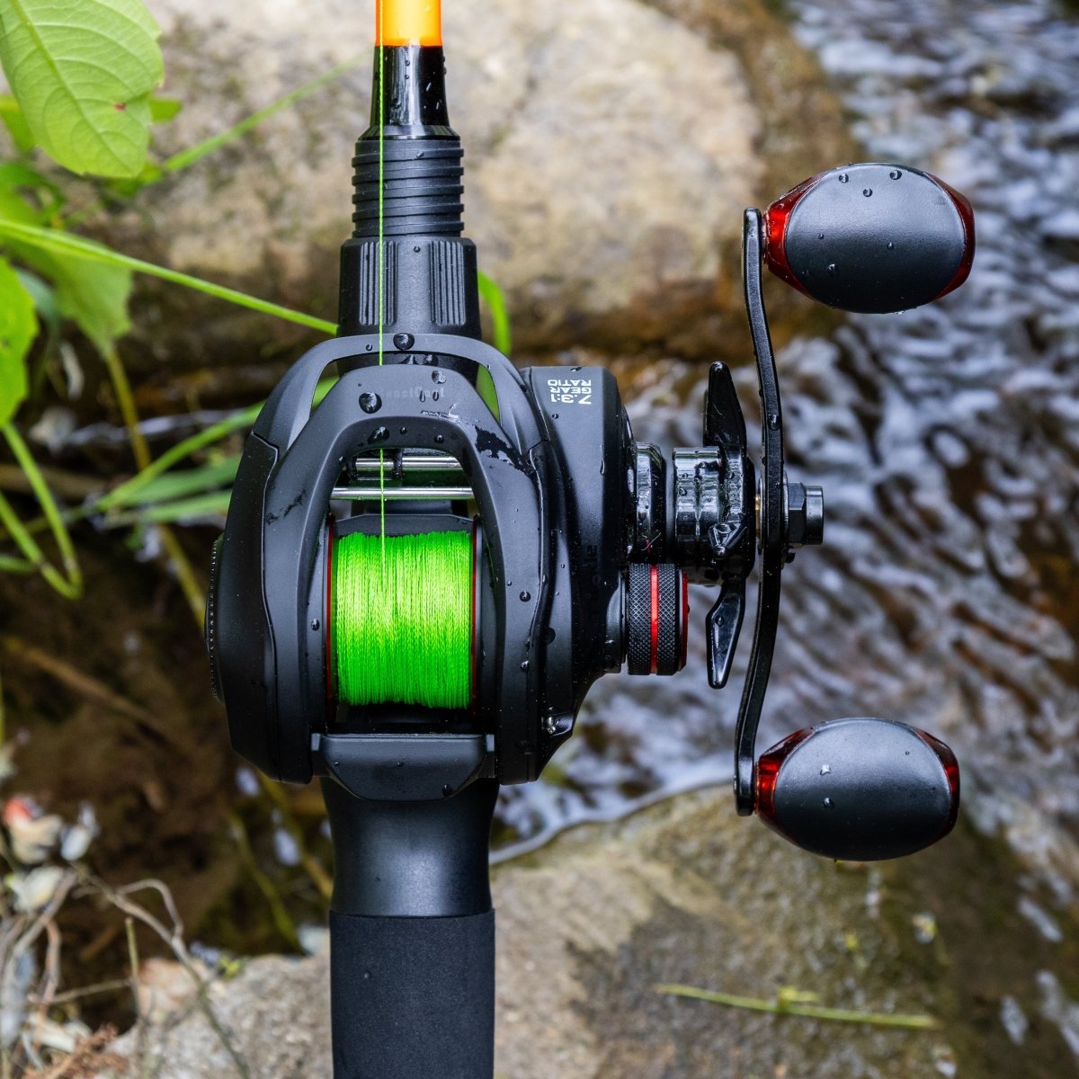 Reaction Tackle Braided Fishing Line - NO FADE Hi Vis Green - NEW - The Snag Bin