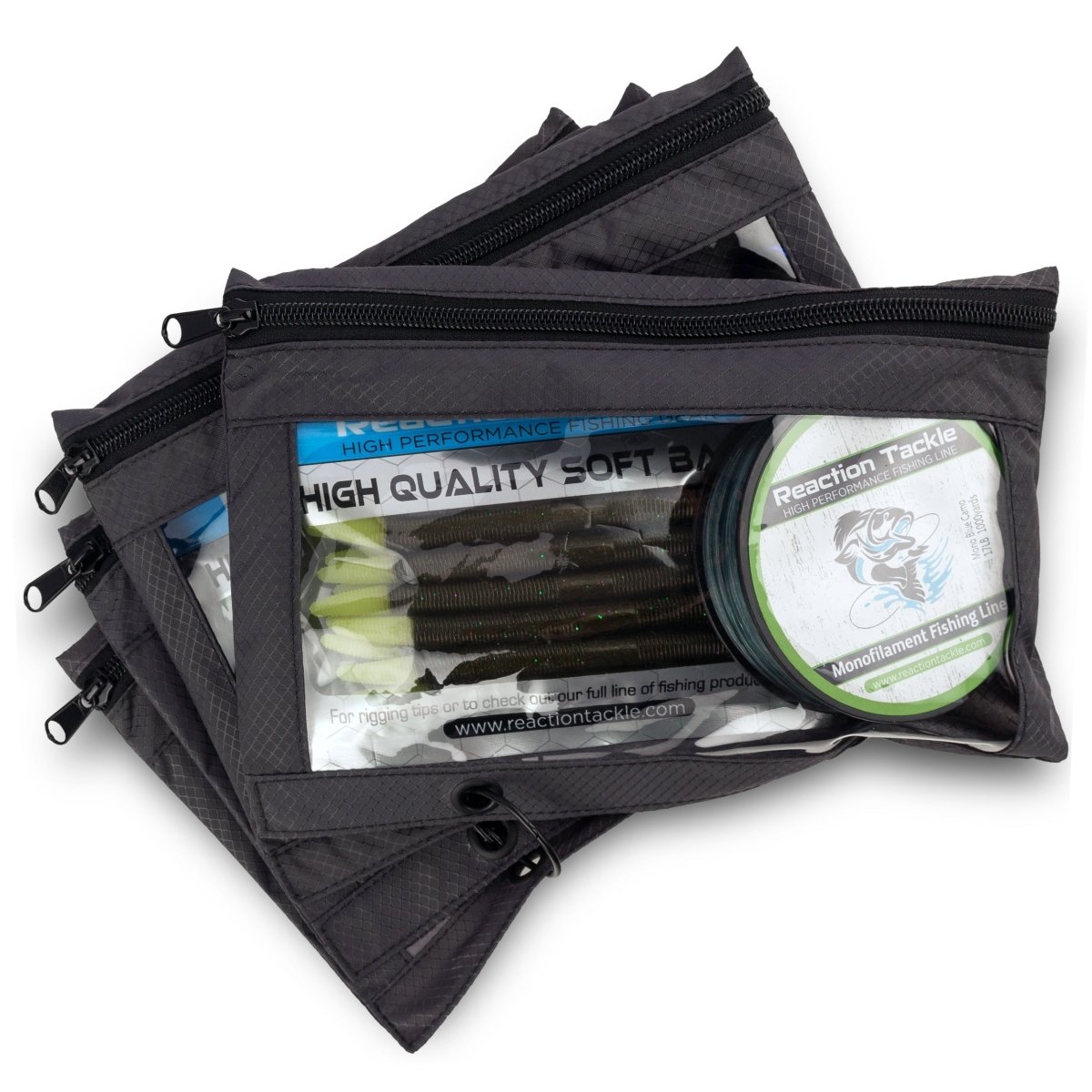 Reaction Tackle Deluxe Bait Binder and Tackle Storage - The Snag Bin