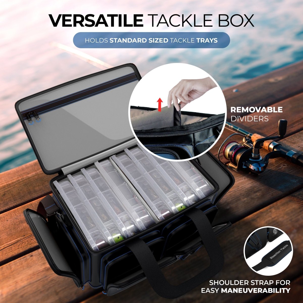 Reaction Tackle Fishing Tackle Bags - The Snag Bin