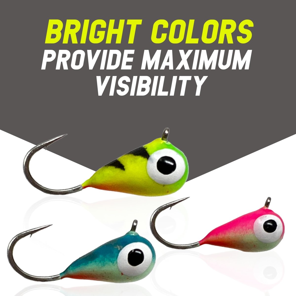 Reaction Tackle Ice Fishing Jigs - The Snag Bin