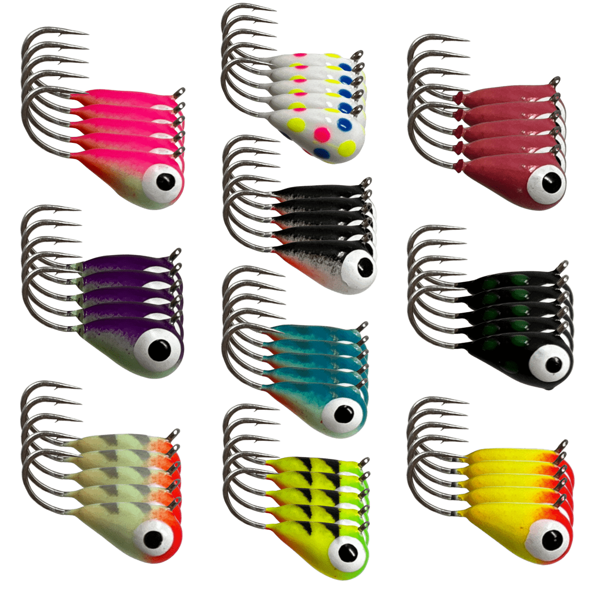 Reaction Tackle Ice Fishing Jigs - The Snag Bin