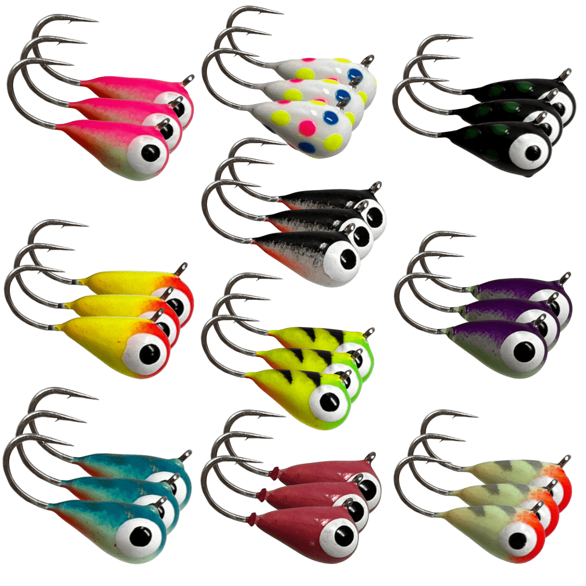 Reaction Tackle Ice Fishing Jigs - The Snag Bin