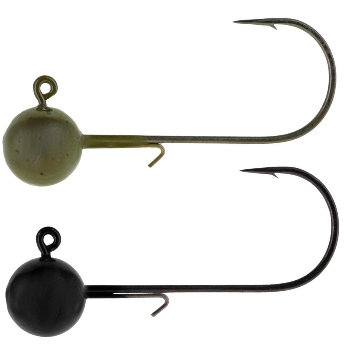 Reaction Tackle Lead Ball Jigs (10 - Pack) – Premium Round Jig Heads for Soft Plastics - New - The Snag Bin