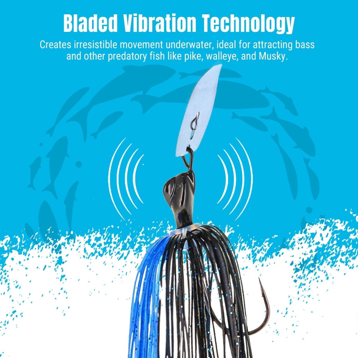 Reaction Tackle Lead Breaker Jigs - 3 - Pack; Durable Fishing Jigs for Freshwater & Saltwater - New - The Snag Bin
