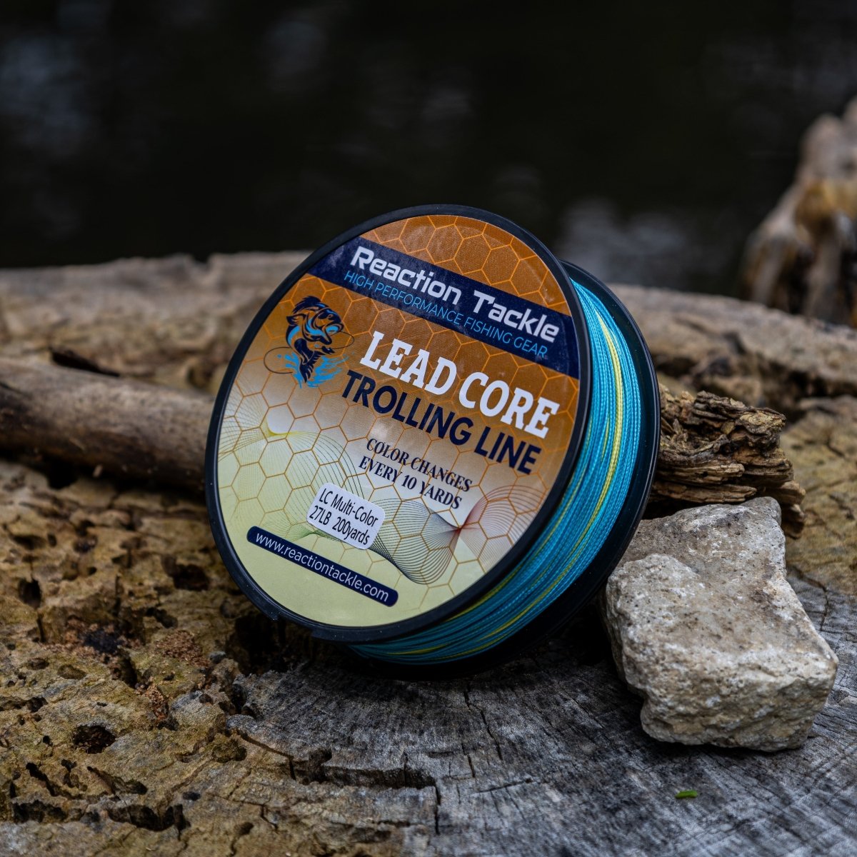 Reaction Tackle Lead Core Metered Trolling Braided Line - The Snag Bin