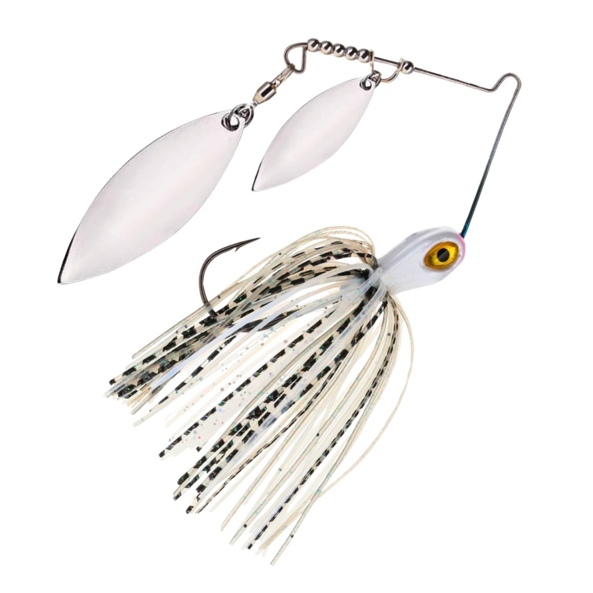 Reaction Tackle Lead Spinnerbait Jigs – 3 - Pack, Double Willow Blade - New - The Snag Bin