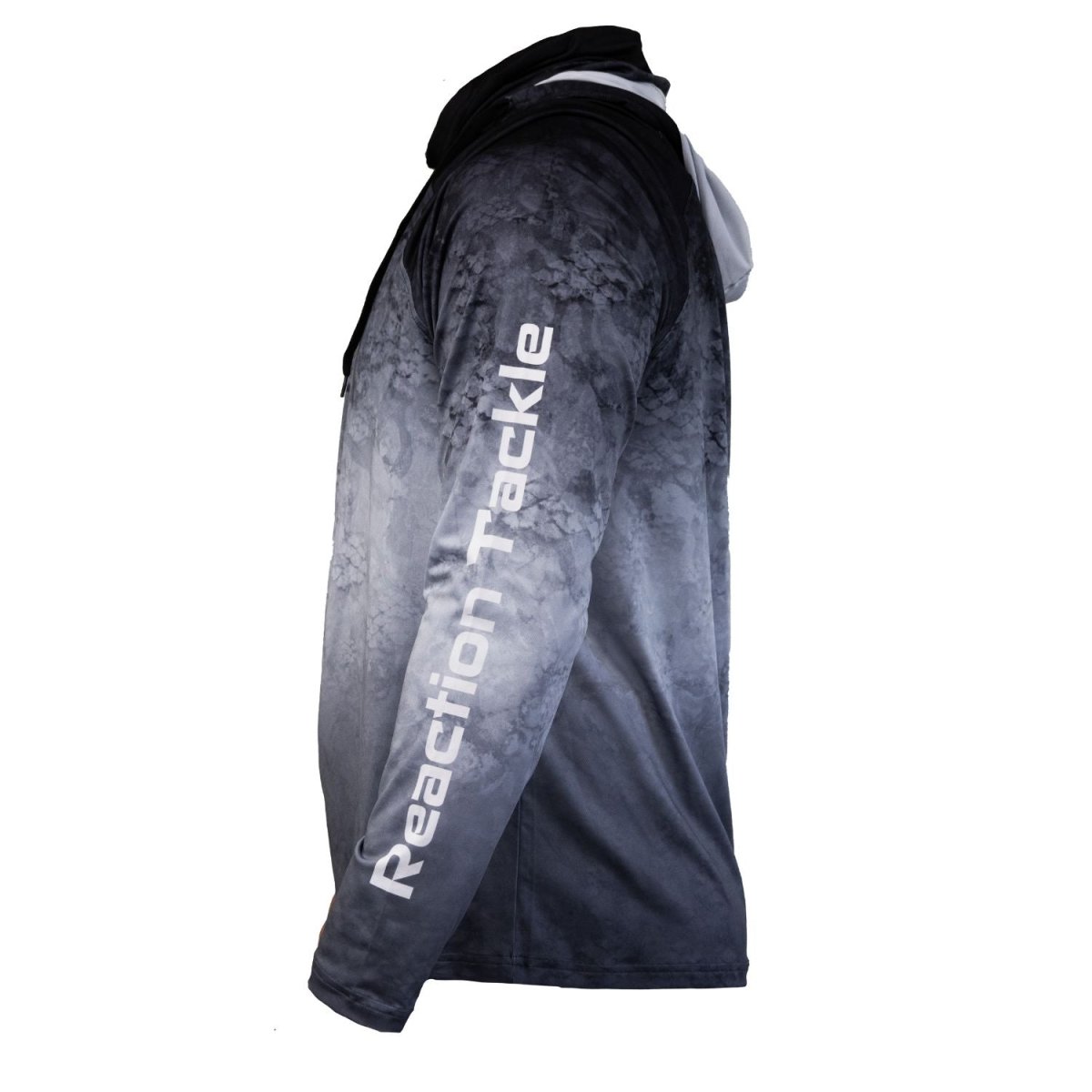 Reaction Tackle SPF UPF 50+ Long Sleeve/Hood/Gaiter Fishing Shirt - The Snag Bin