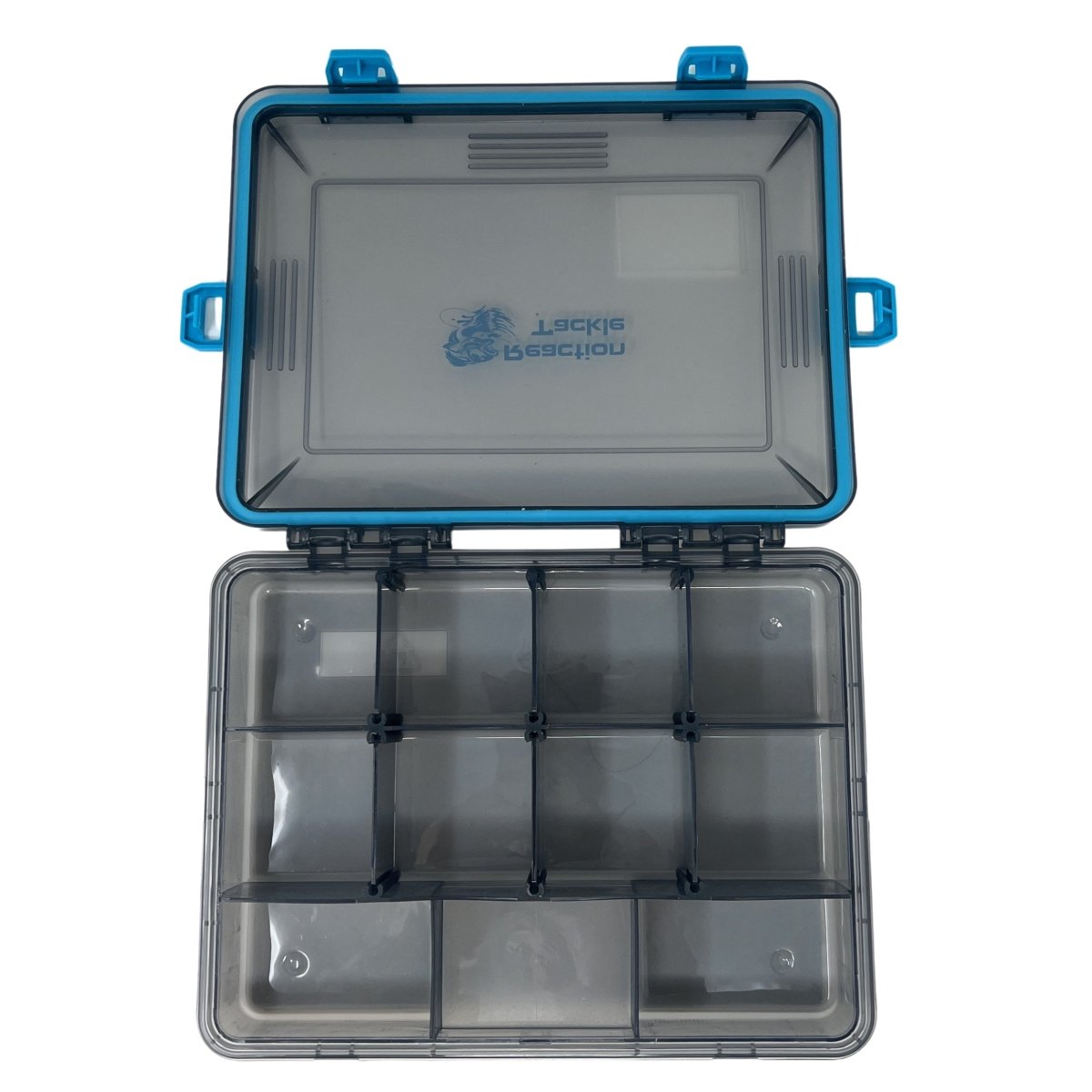 Reaction Tackle Standard Tackle Tray - Sturdy and Waterproof with 4 Reliable Clips - The Snag Bin