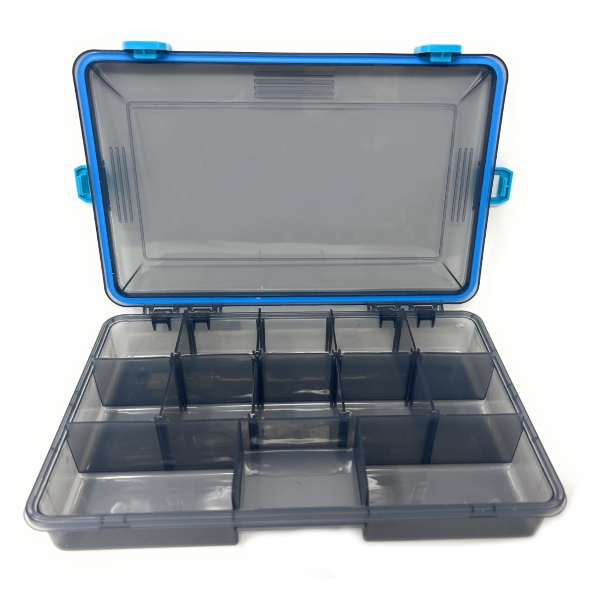 Reaction Tackle Standard Tackle Tray - Sturdy and Waterproof with 4 Reliable Clips - The Snag Bin