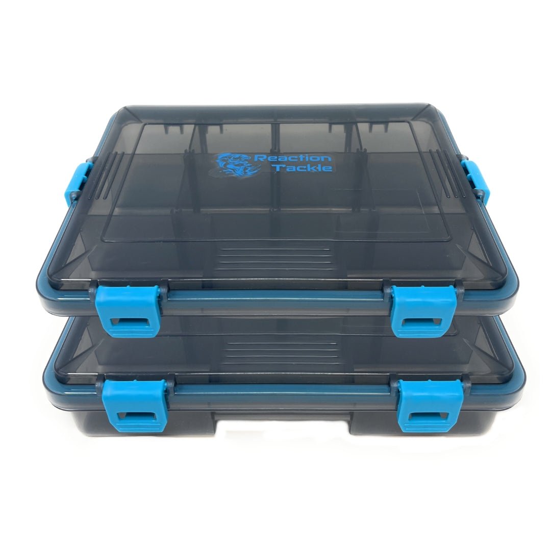 Reaction Tackle Standard Tackle Tray - Sturdy and Waterproof with 4 Reliable Clips - The Snag Bin