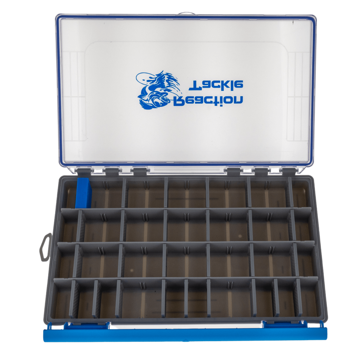 Reaction Tackle Ultra Elite Tackle Tray - Water Resistant with Single Clip Design - New - The Snag Bin