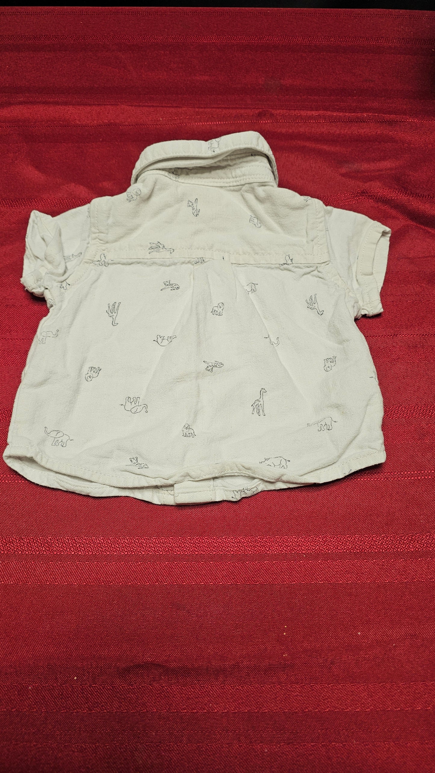 Carters newborn button down