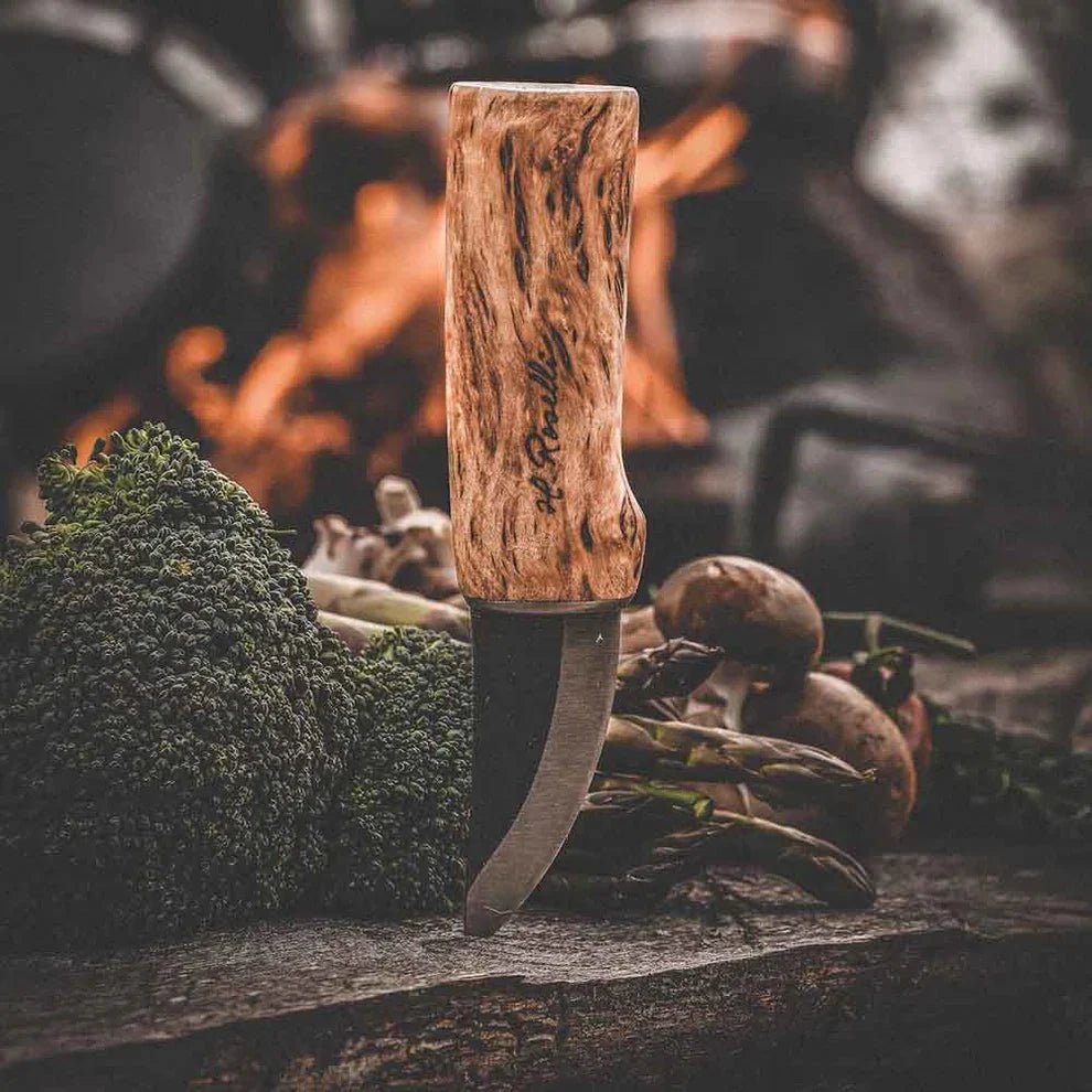 Roselli R120 The Grandfather Knife with Plain Sheath - The Snag Bin