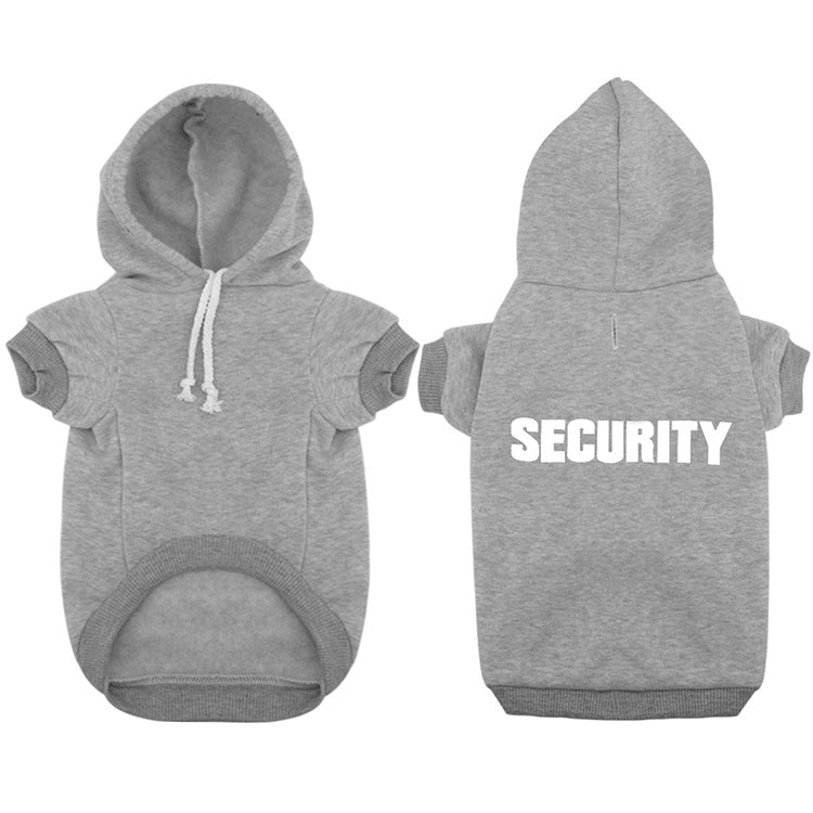 Security printed hoodie - The Snag Bin